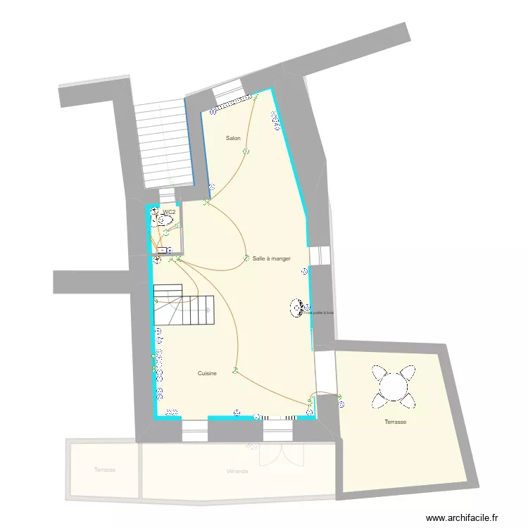 Clara Mestre - Lauroux. Plan de 