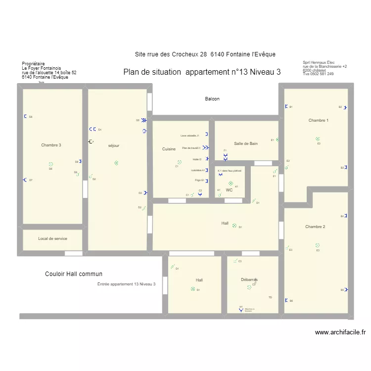 FONTAINE APPAT 13 bon. Plan de 9 et 137 m² FONTAINE APPAT 13 bon. Plan de 9 et 137 m²