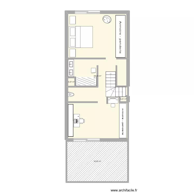 soisy r1. Plan de 4 et 65 m² soisy r1. Plan de 4 et 65 m²