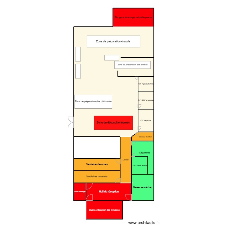 V1 MEMOIREEEE. Plan de 16 pièces et 242 m2