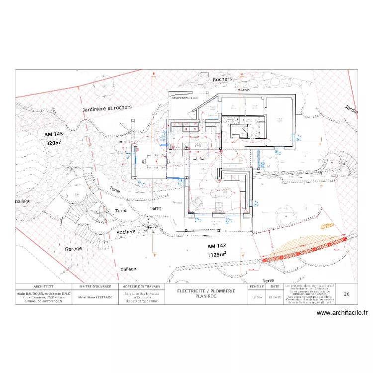 carq rdc. Plan de 
