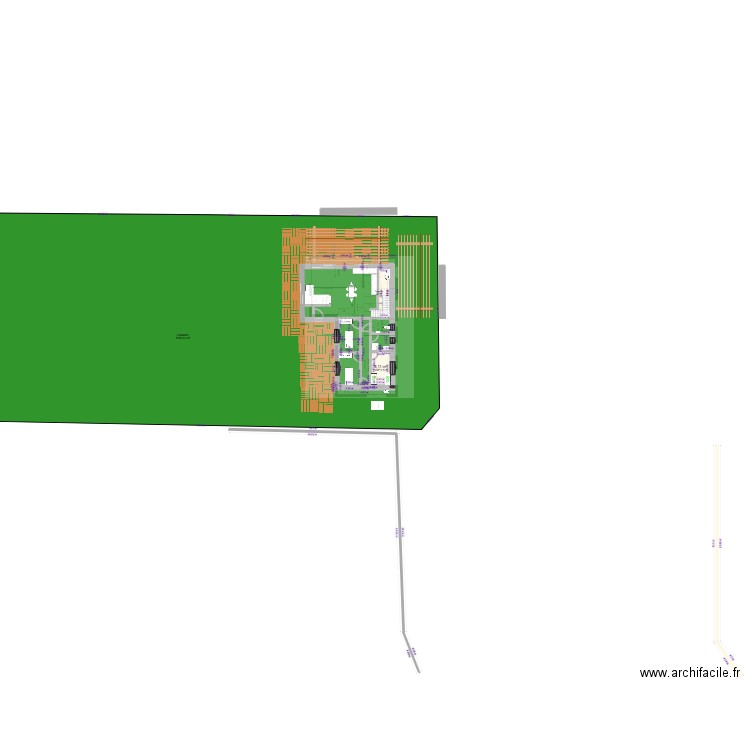 nov aB. Plan de 2 pièces et 15 m2