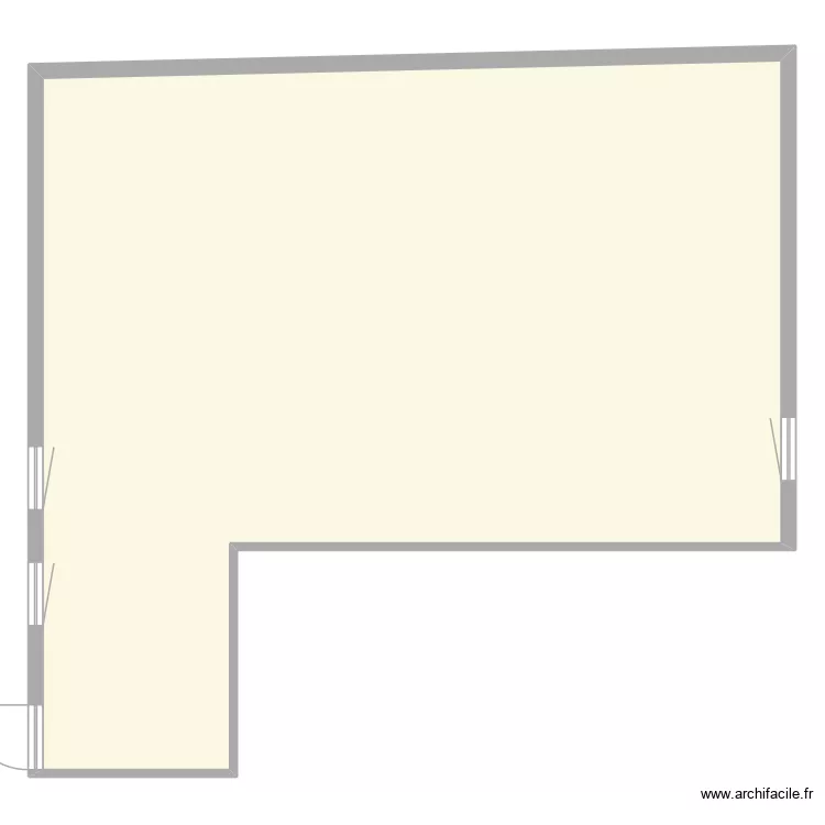 DOJO. Plan de 1  et 302 m²