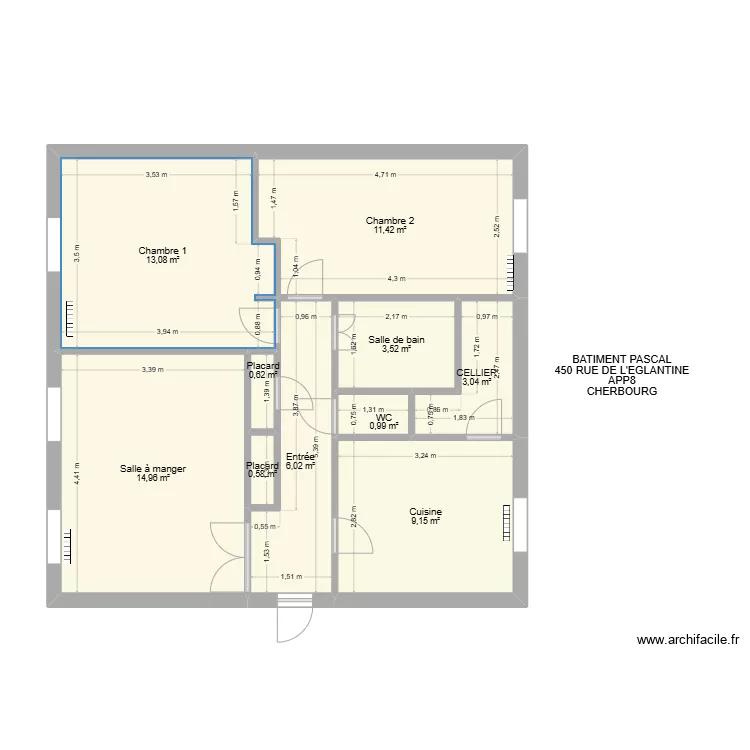 BAT PASCAL APP8. Plan de 