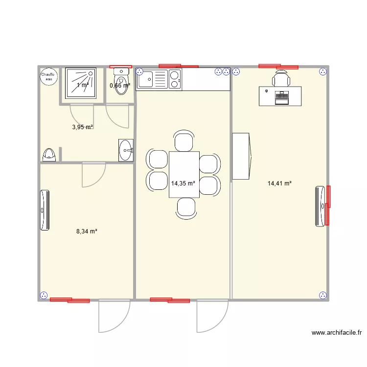 MAIA SONNIER. Plan de 