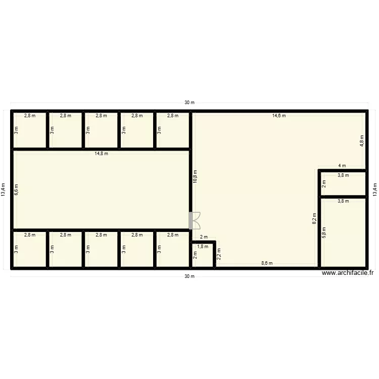 Projet Mountezeh Touyour Eljanah. Plan de 15  et 368 m²