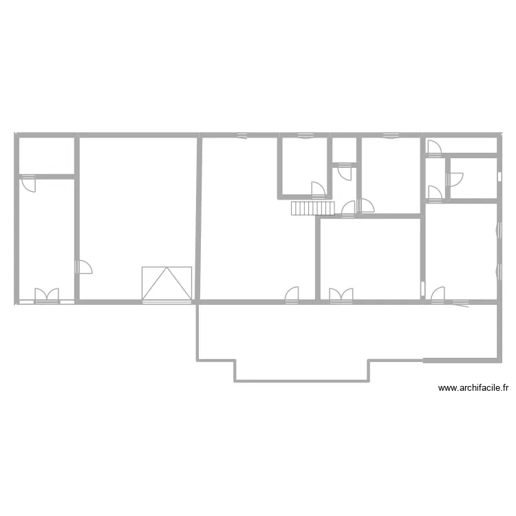 GILLARDEAU. Plan de 10  et 339 m²