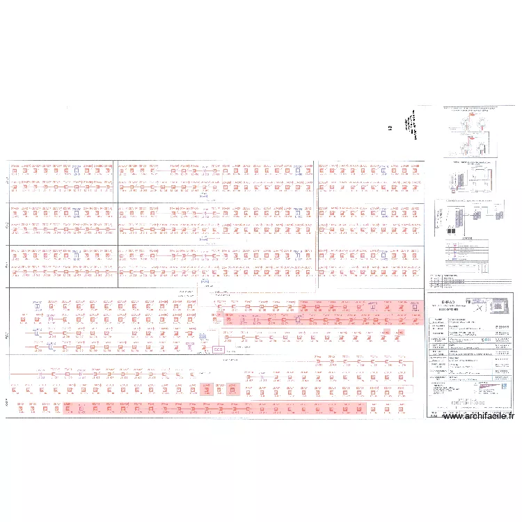 EHPAD synoptique Declencheur. Plan de 