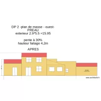DP2- plan de masse -OUEST-  cpr&eacute;au apres