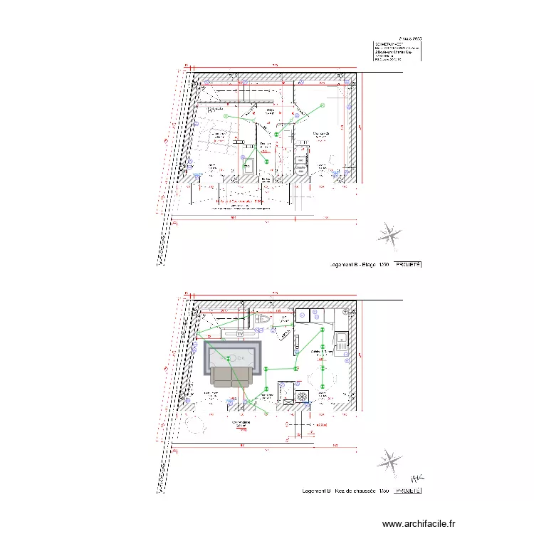 BAT_B MELUN. Plan de 