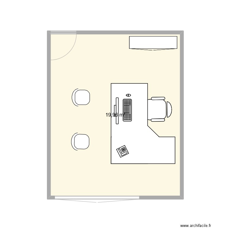 buropopo. Plan de 0 pièce et 0 m2