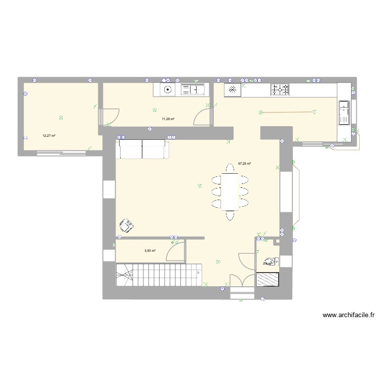 Plan Besseges ELEC 2. Plan de 0 pièce et 0 m2