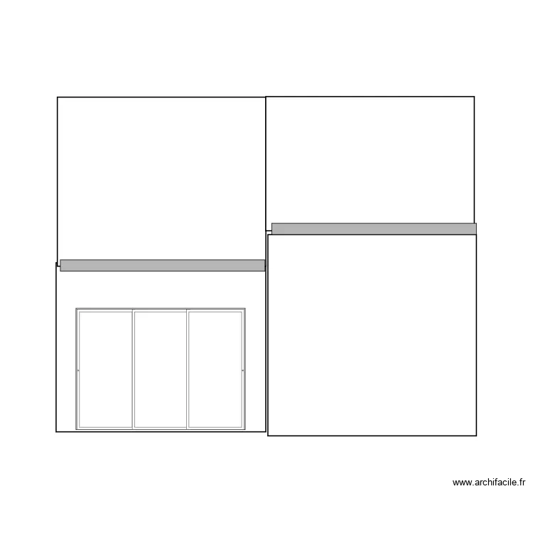 MAISON FACADE. Plan de MAISON FACADE. Plan de