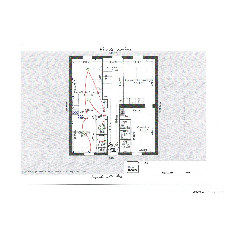 JLP MONTJOVIS. Plan de 0 pièce et 0 m2