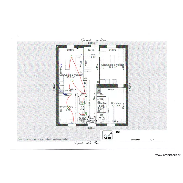 JLP MONTJOVIS. Plan de 