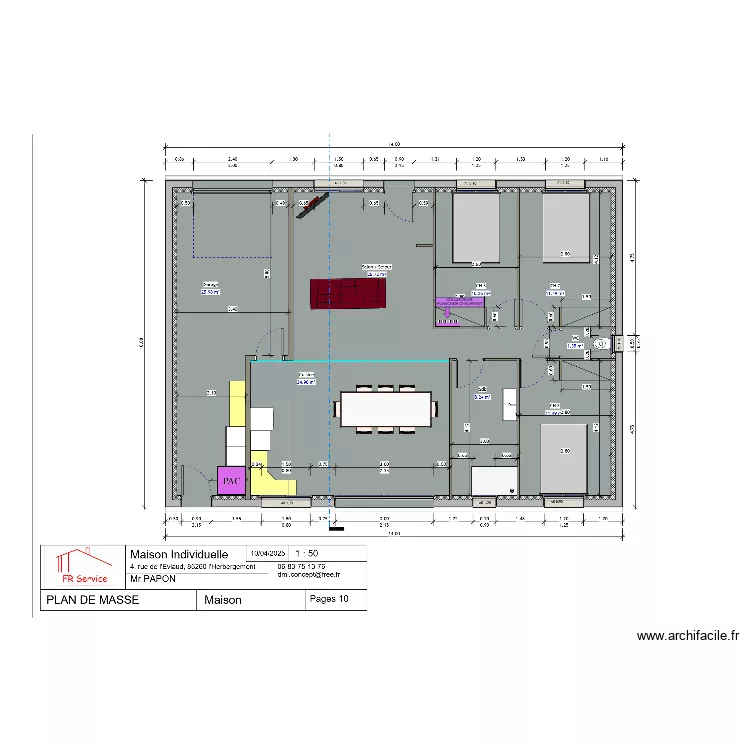 PAPON CHAUFFAGE. Plan de PAPON CHAUFFAGE. Plan de