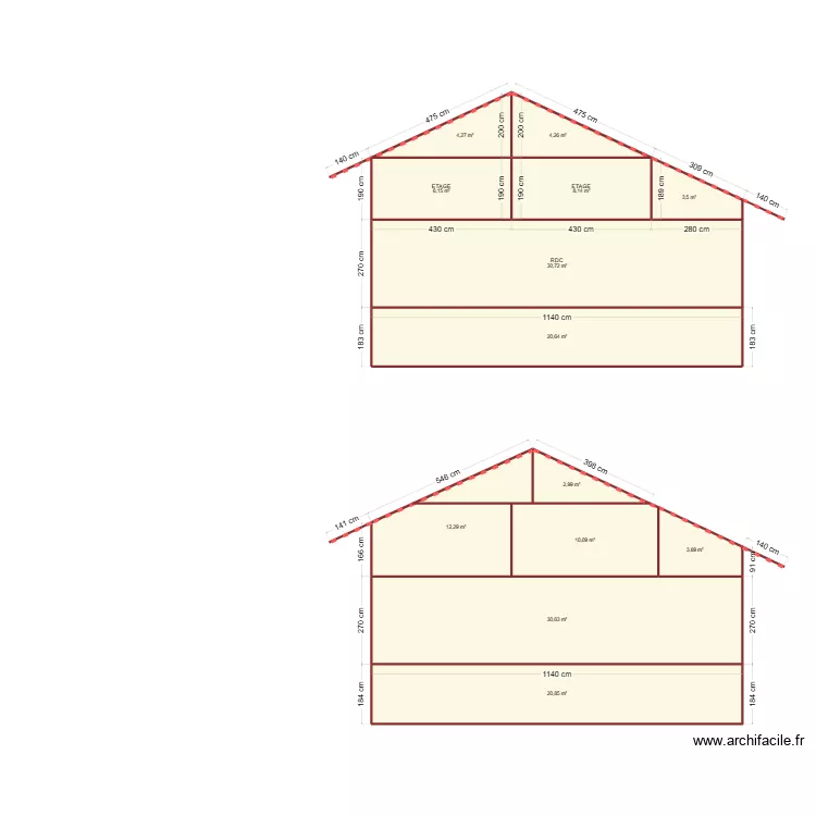 villard_ pignon. Plan de 
