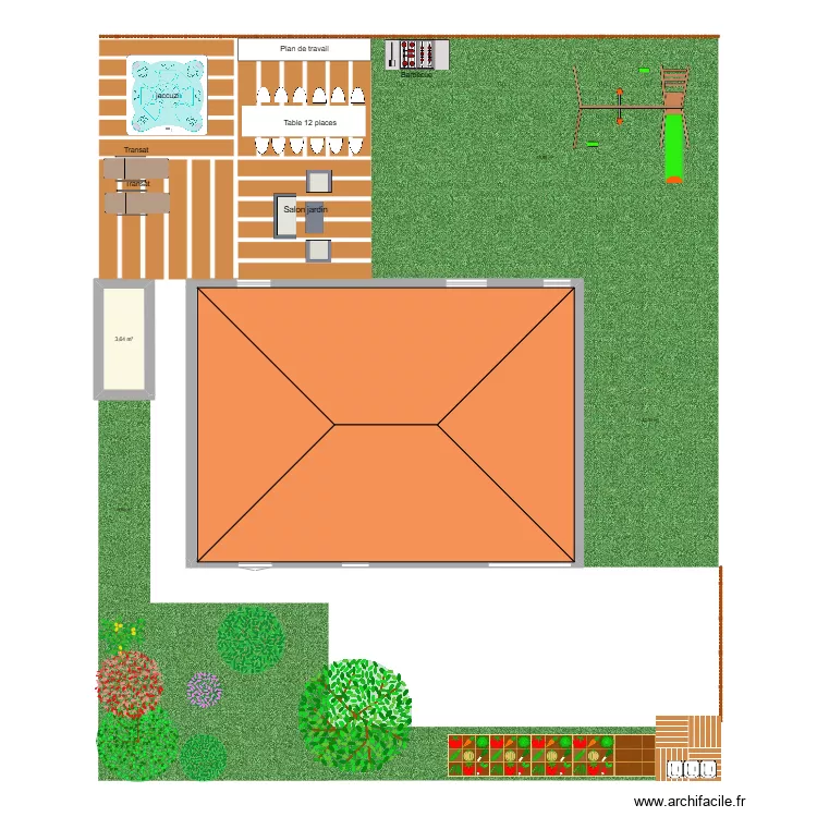 kikigarden. Plan de 