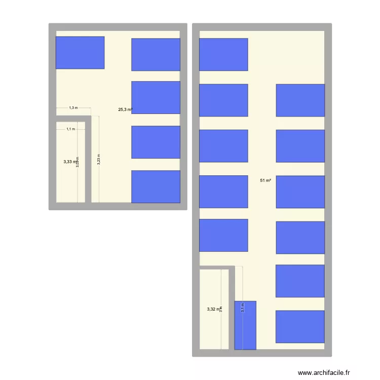 plan erp paz. Plan de 4 et 83 m² plan erp paz. Plan de 4 et 83 m²