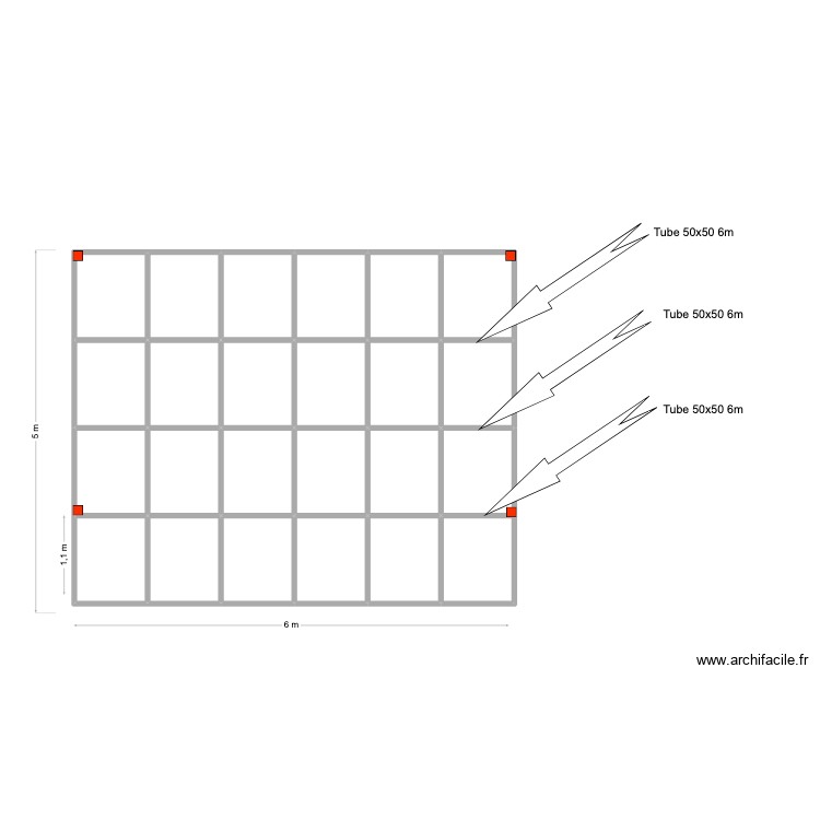 Kearney Parking. Plan de 0 pièce et 0 m2