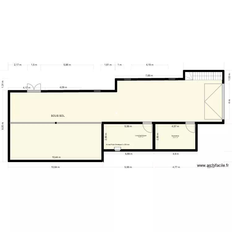 plan maison 16 oct 2026 sous sol. Plan de 3 Pièces et 174 m² plan maison 16 oct 2026 sous sol. Plan de 3 Pièces et 174 m²