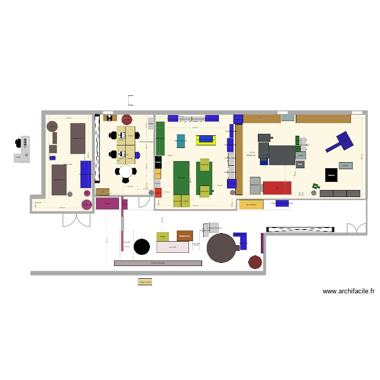 Bureau Bâtiment new. Plan de 0 pièce et 0 m2 Bureau Bâtiment new. Plan de 0 pièce et 0 m2