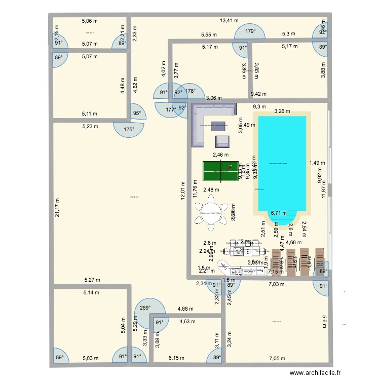 ghrtyerhjk. Plan de 5 pièces et 417 m2