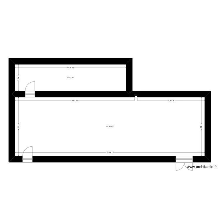 RAYNAL THEO. Plan de 