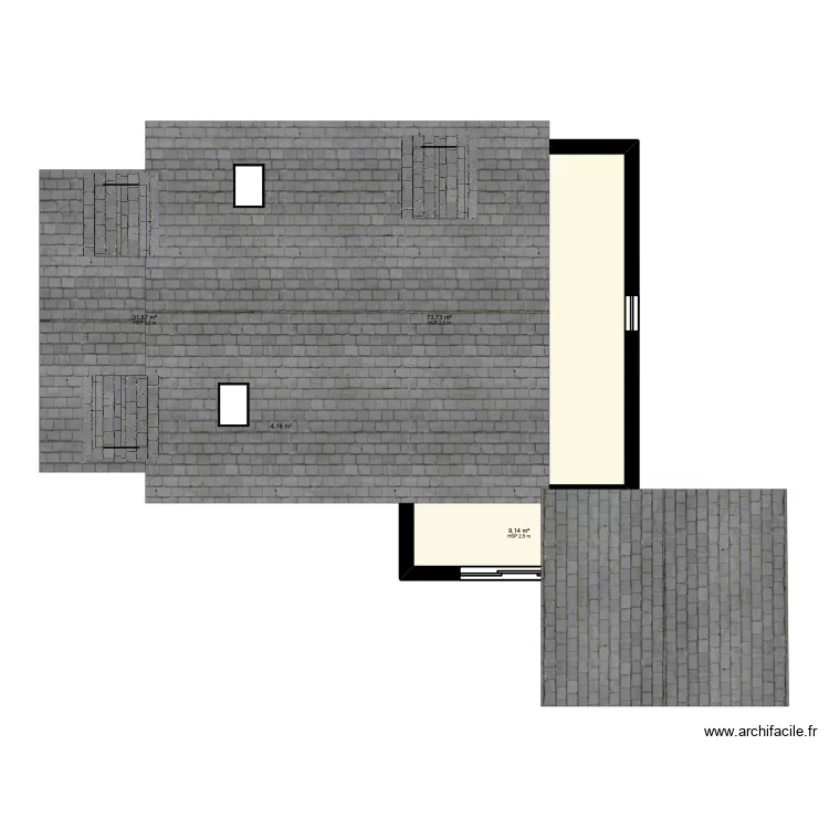 maison normande. Plan de 8 Pièces et 118 m² maison normande. Plan de 8 Pièces et 118 m²