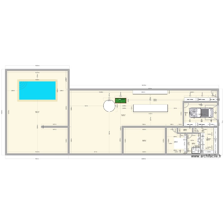 leopold loft V2. Plan de 8 pièces et 385 m2