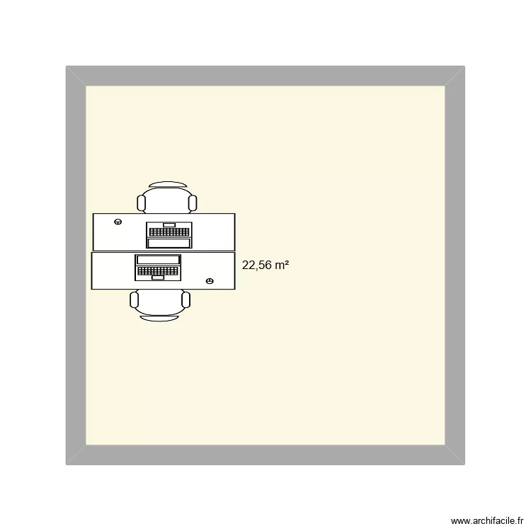 Plan bureau MUV. Plan de 