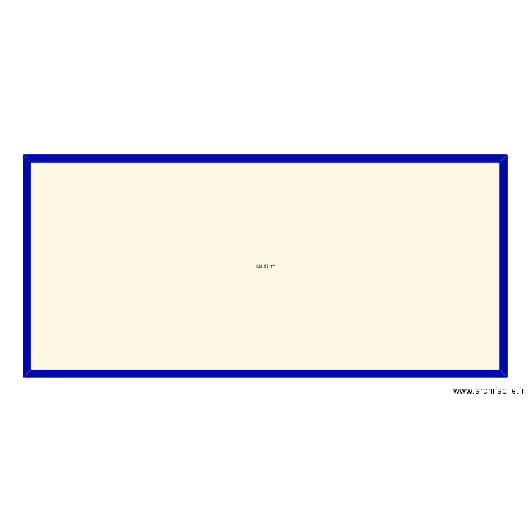 apparte. Plan de 1 pièce et 132 m2