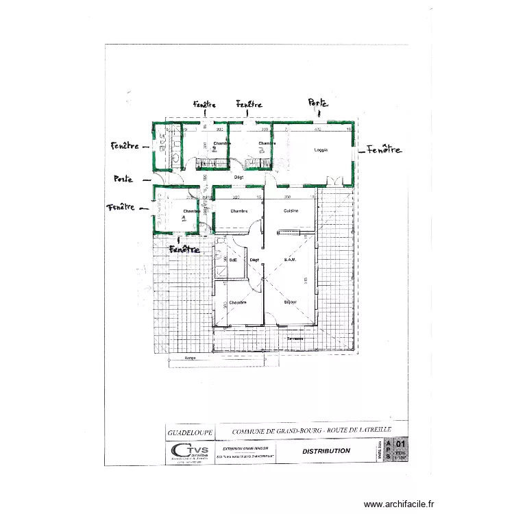 Andrieux. Plan de Andrieux. Plan de