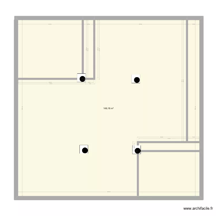 garage. Plan de 