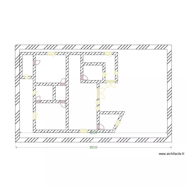 chez moi. Plan de 10 Pièces et 60 m² chez moi. Plan de 10 Pièces et 60 m²