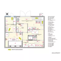 FLUX DEPART MARCHANDISES