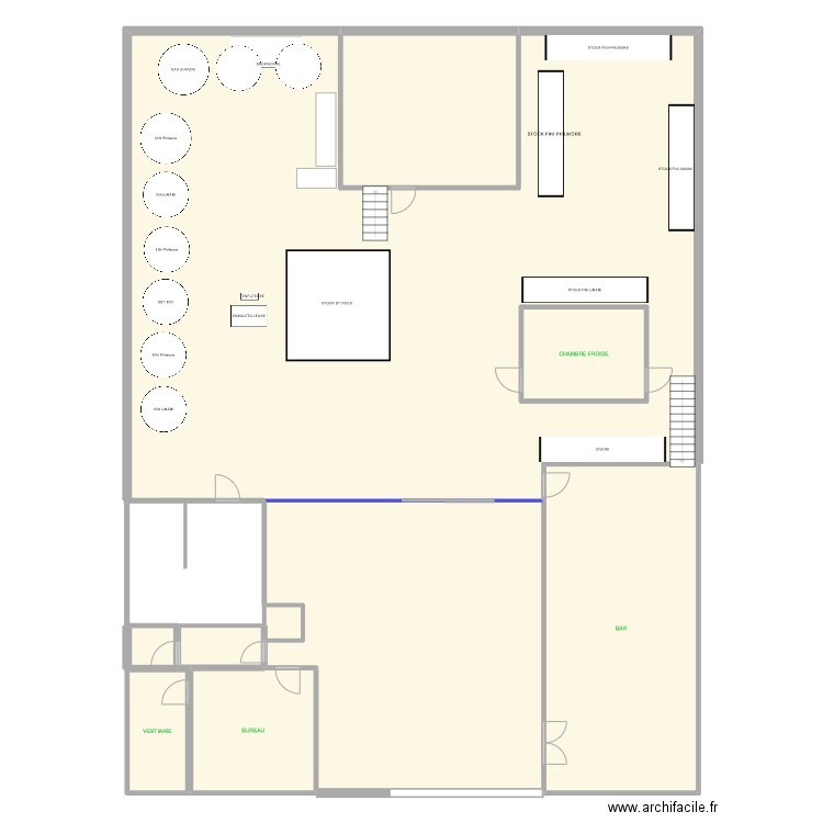 Plan actuel. Plan de 0 pièce et 0 m2