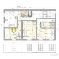 R+1_partie 2 , 3ch avec sdb et 1 sauna