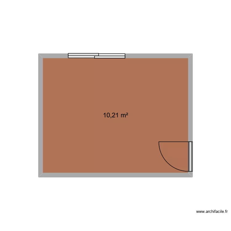 CHAMBRE BUREAU. Plan de 1 et 10 m² CHAMBRE BUREAU. Plan de 1 et 10 m²