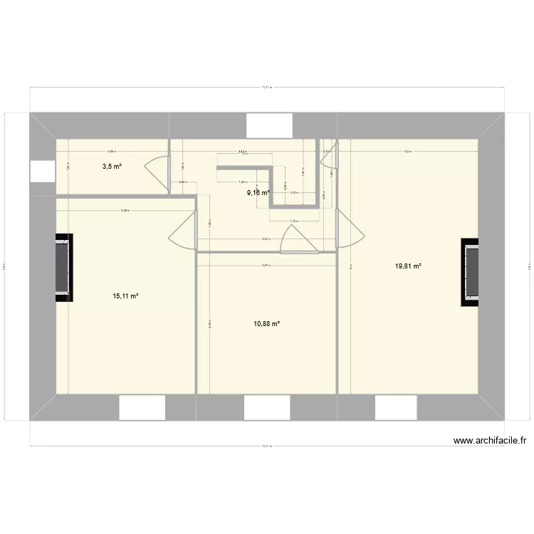 Bel Air V1.0. Plan de 5 et 58 m² Bel Air V1.0. Plan de 5 et 58 m²