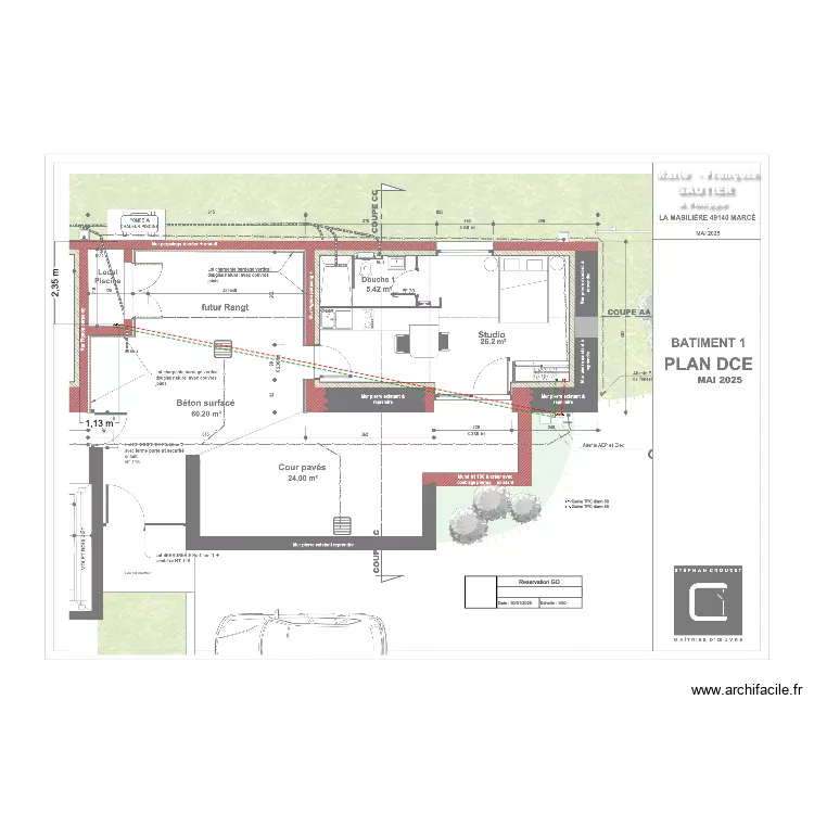 Reservation GO Gautier. Plan de Reservation GO Gautier. Plan de