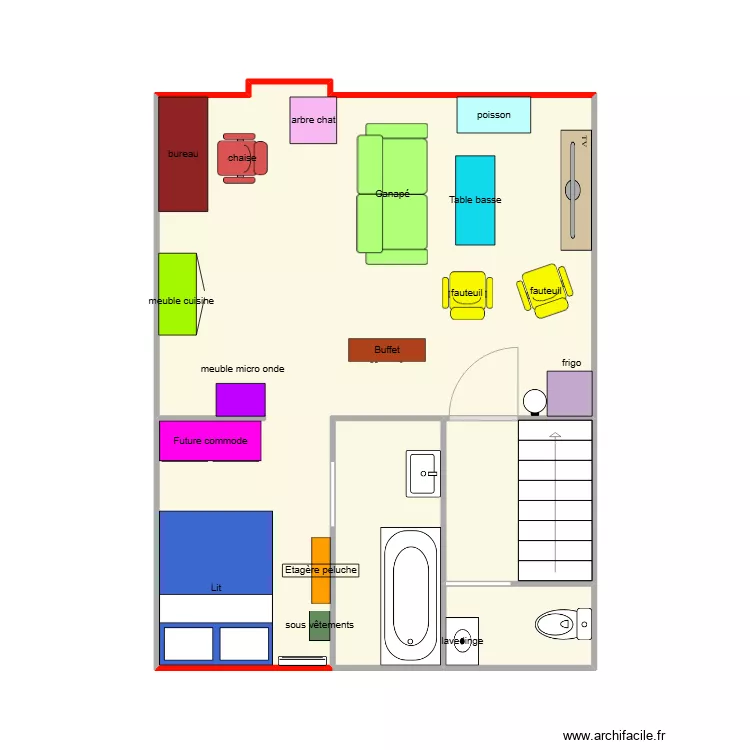 plan futur appart. Plan de plan futur appart. Plan de
