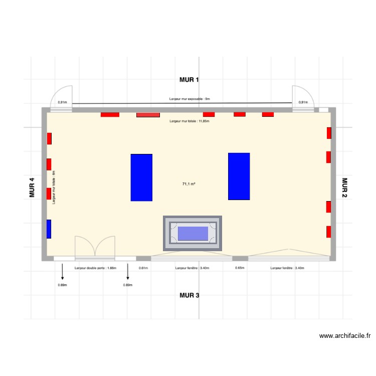 GIESA. Plan de 0 pièce et 0 m2
