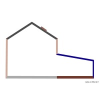 Plan maison Pavé