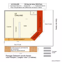 LE CHALAND Implantation