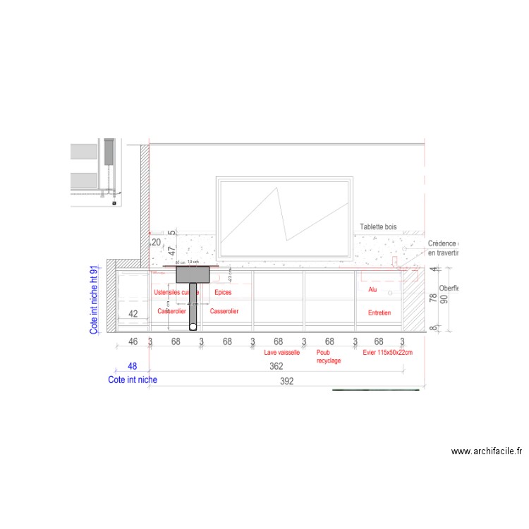 cuisine cuisson. Plan de 0 pièce et 0 m2