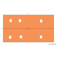 Plan façades et toiture maison