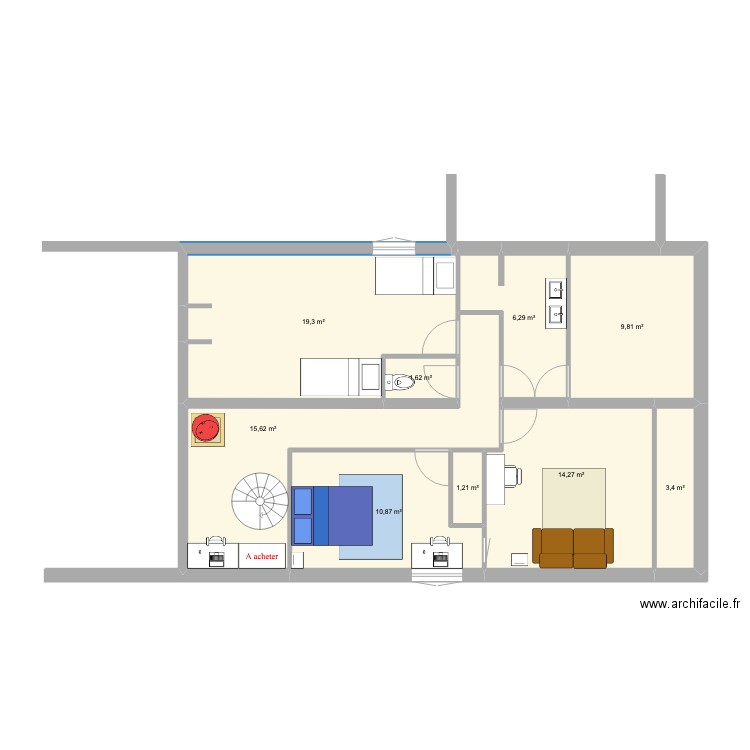 MAISON LAVERN2. Plan de 0 pièce et 0 m2