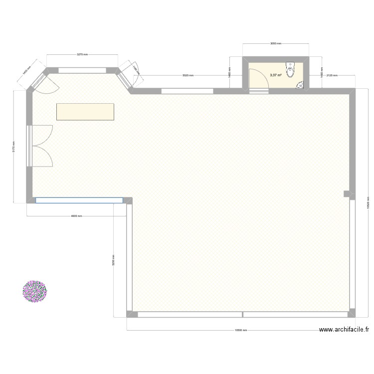 plan show room névétechnic. Plan de 0 pièce et 0 m2