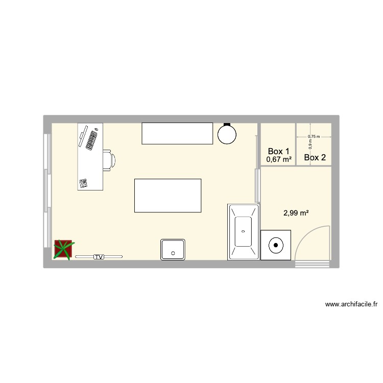 toilettage. Plan de 0 pièce et 0 m2 toilettage. Plan de 0 pièce et 0 m2